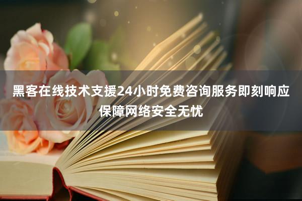 黑客在线技术支援24小时免费咨询服务即刻响应保障网络安全无忧